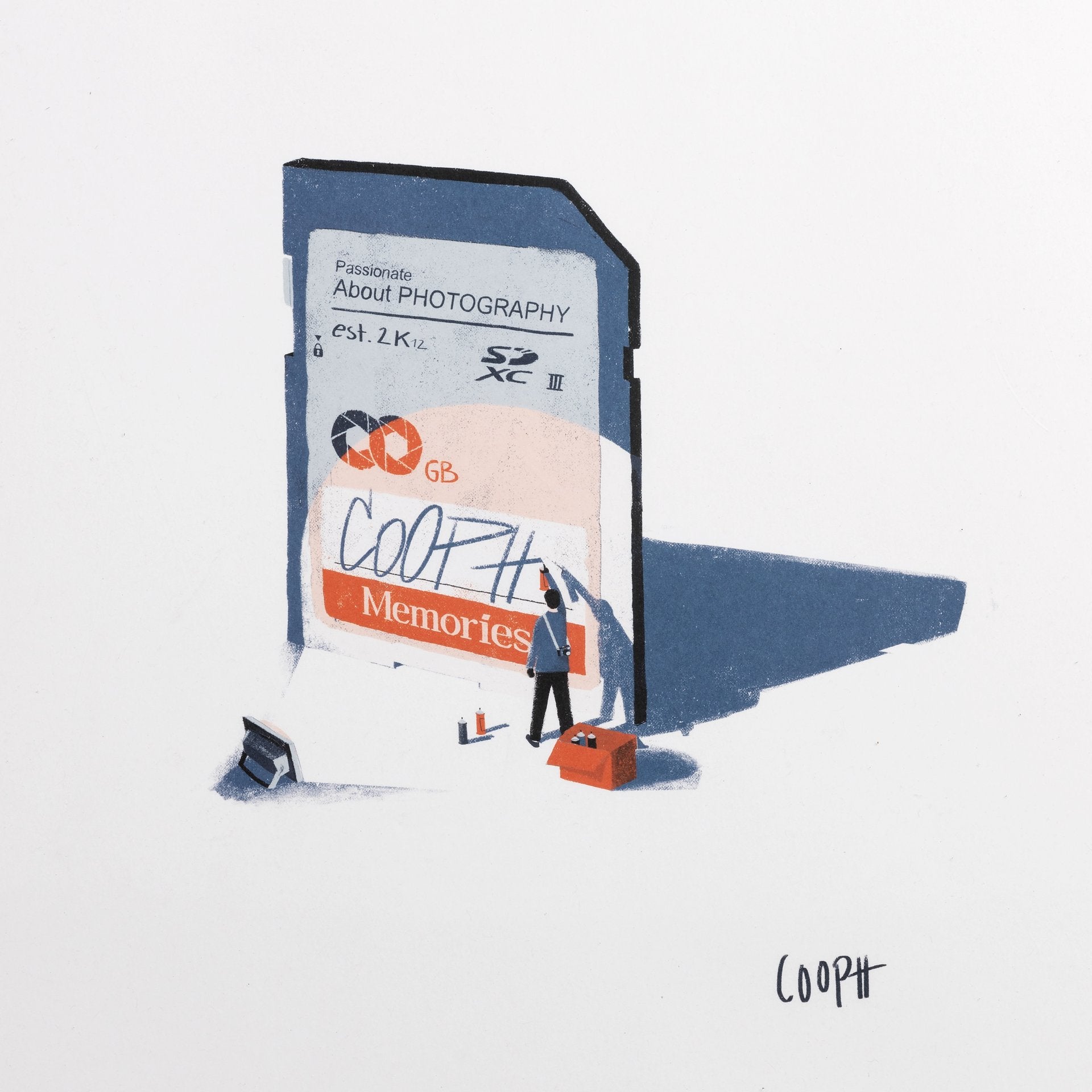 Art Edition SD Card by Lena Yokoyama | COOPH - Wake Concept Store