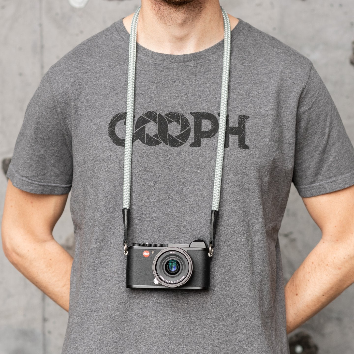 Leica Rope Strap - Gray | COOPH - Wake Concept Store