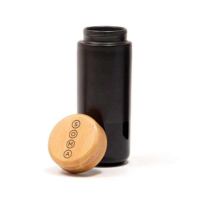 Insulated Ceramic Mug - Black | Soma - Wake Concept Store