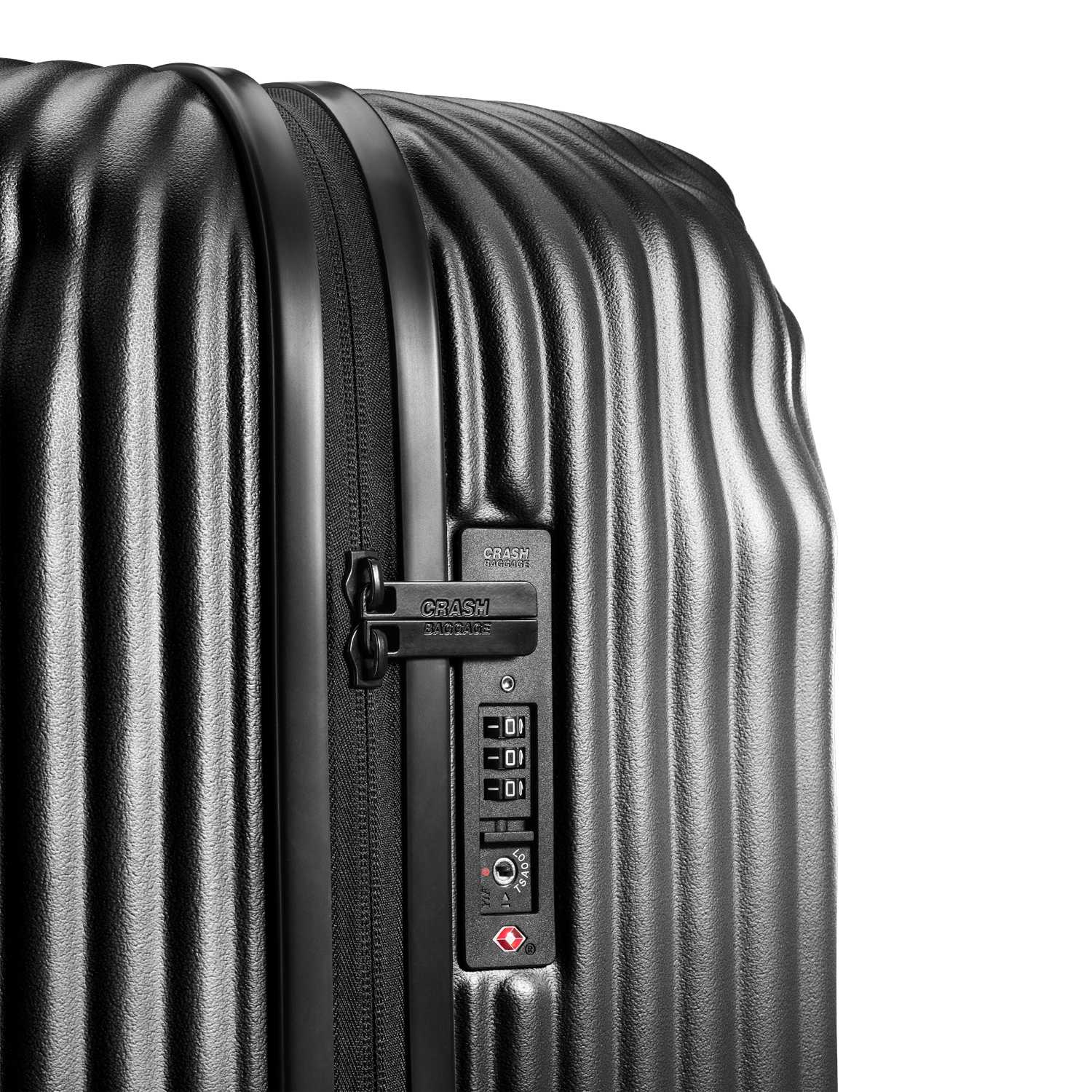 Stripe, Large 4 Wheels Suitcase | Crash Baggage - Wake Concept Store