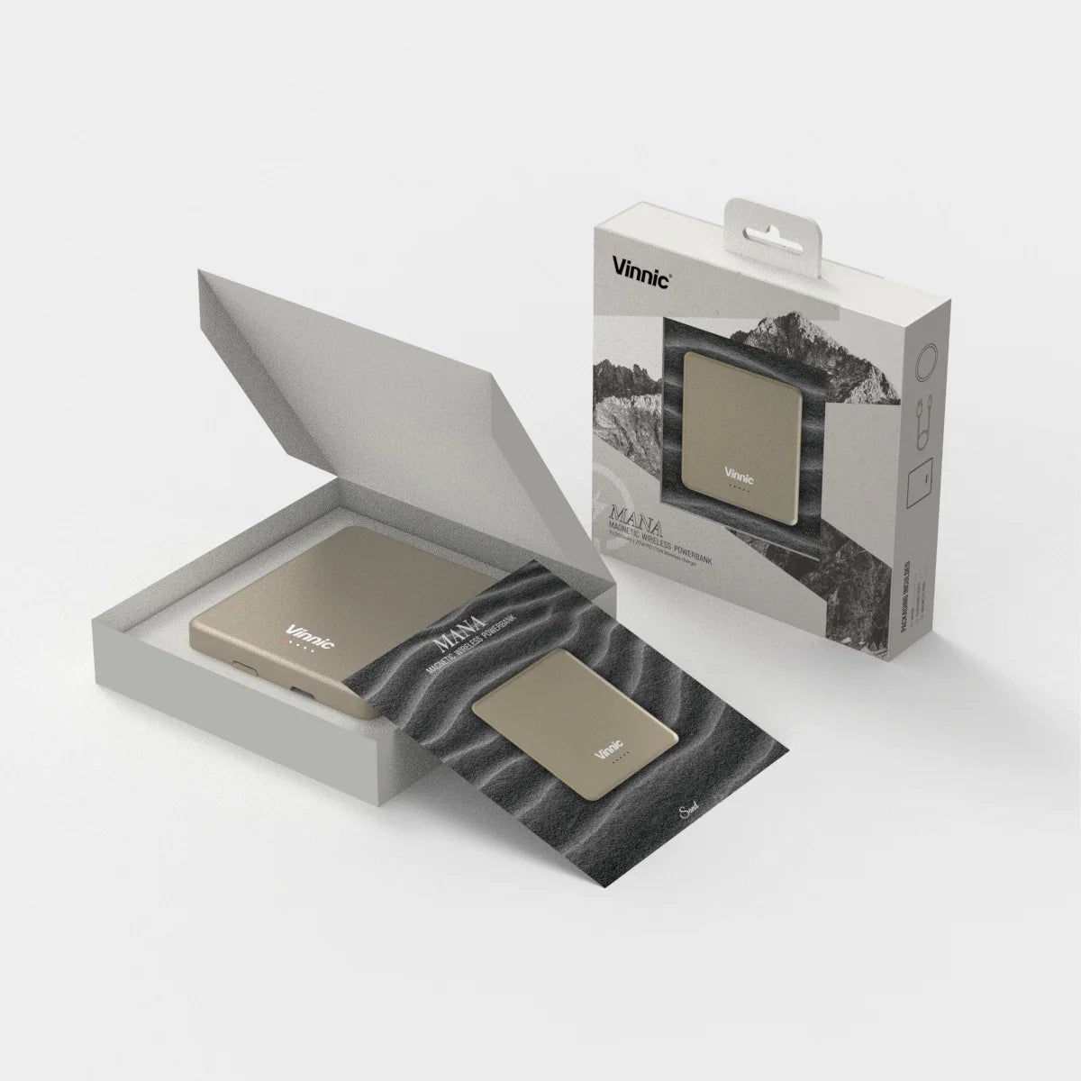 Mana Magsafe Magnetic Wireless Power Bank 10,000mAh | Vinnic Power - Wake Concept Store