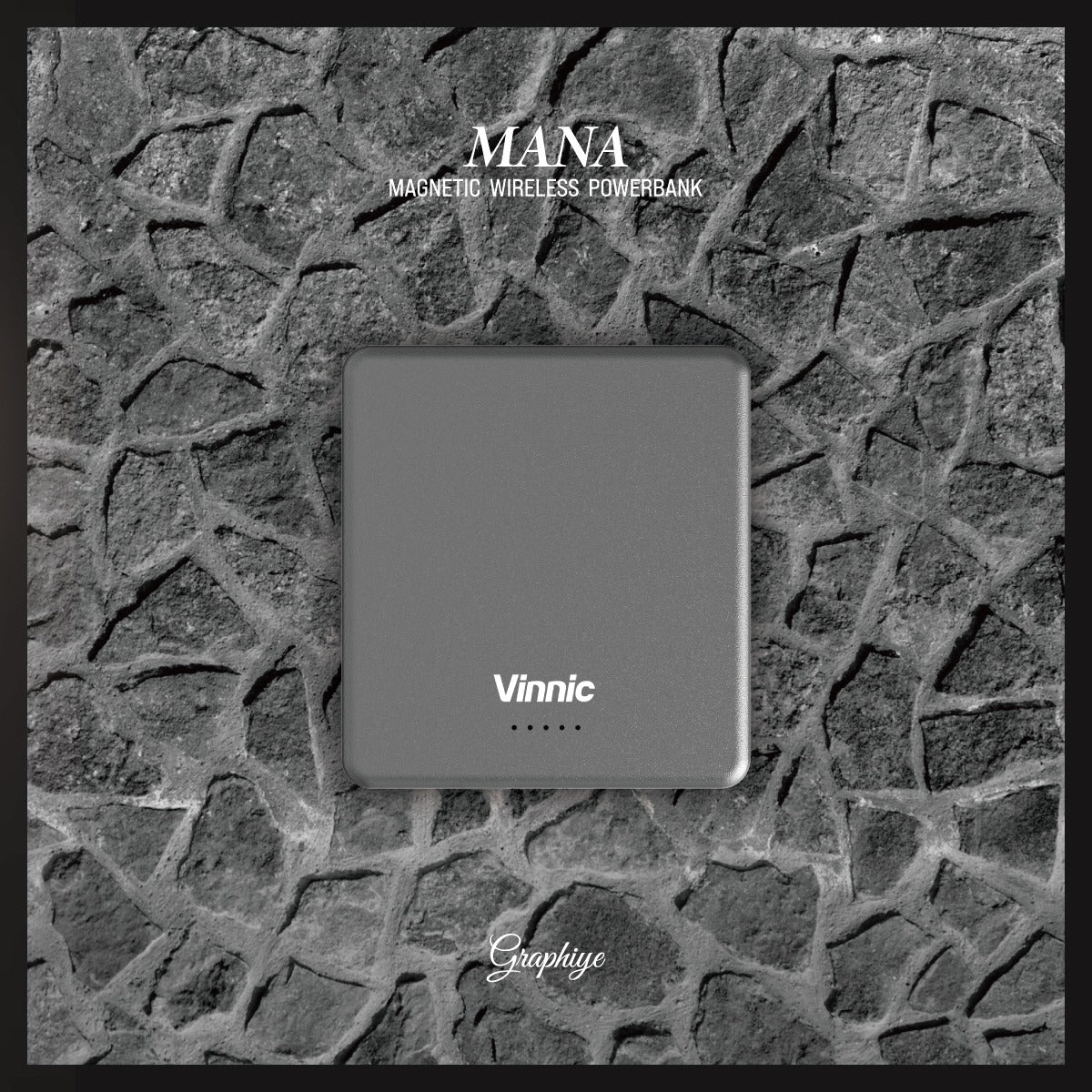 Mana Magsafe Magnetic Wireless Power Bank 10,000mAh | Vinnic Power - Wake Concept Store