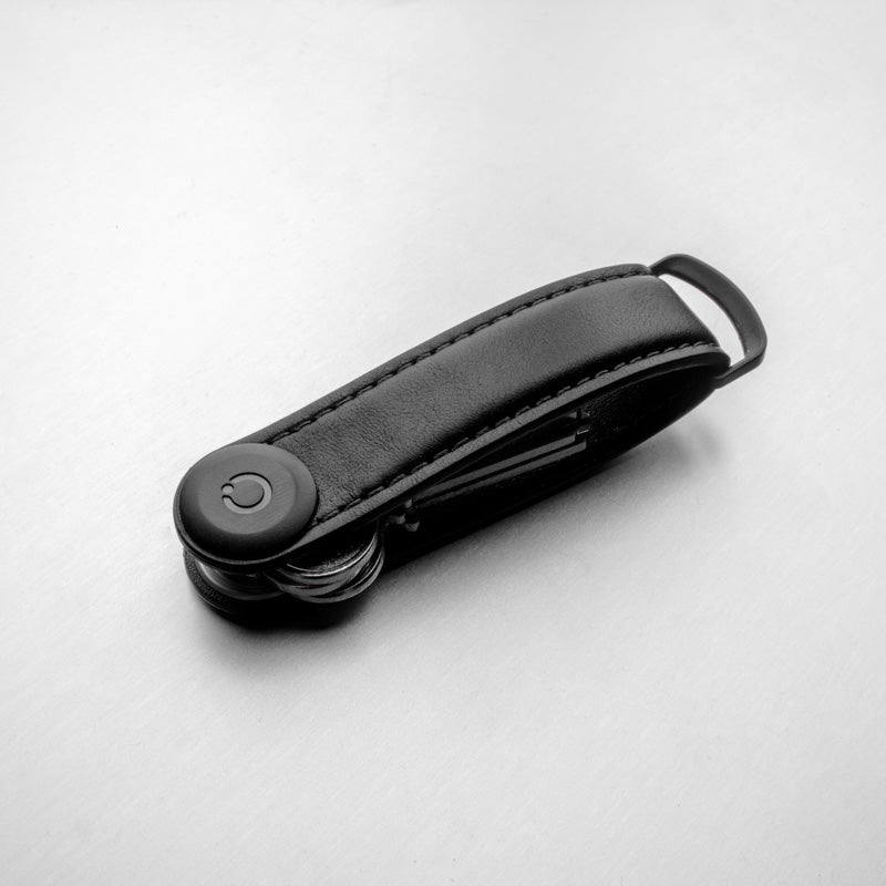 Key Organiser Leather, Black/Black | Orbitkey - Wake Concept Store