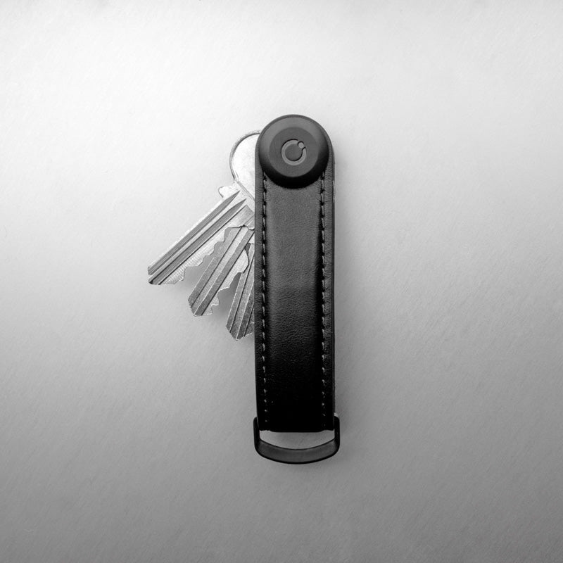 Key Organiser Leather, Black/Black | Orbitkey - Wake Concept Store