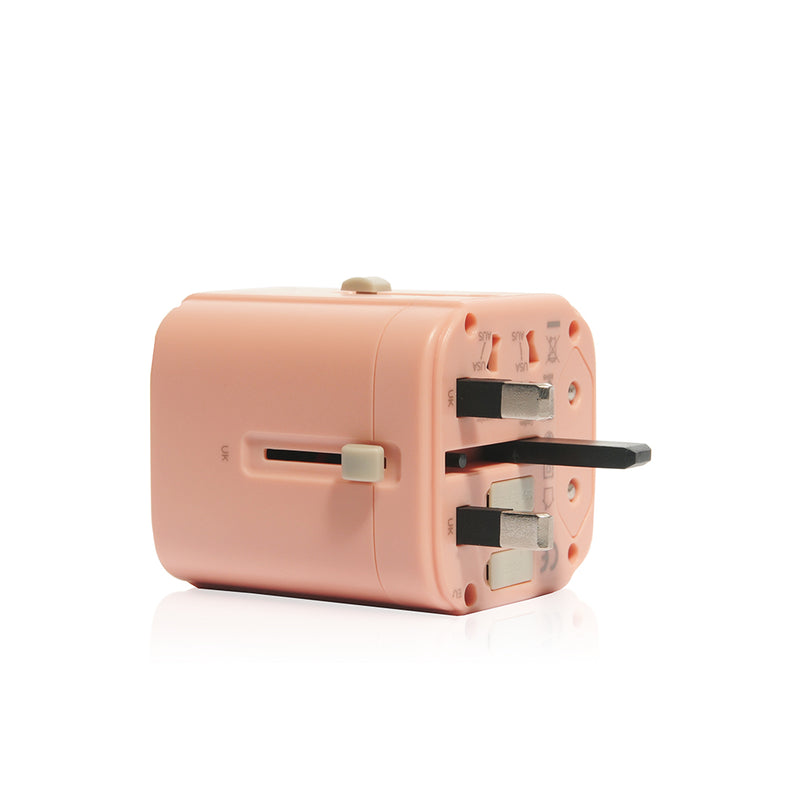 Bon Voyage Travel Adaptor with 4.5A Dual USB and USB-C connector | Monocozzi - Wake Concept Store