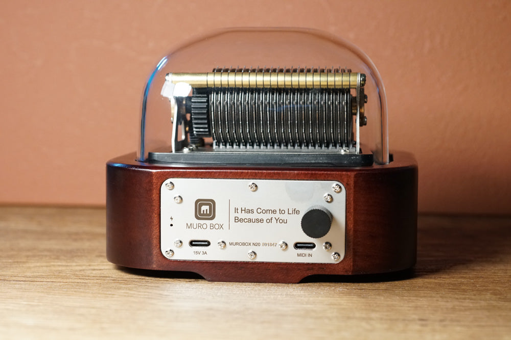 Muro Box N20 Mechanical Music Box | Muro Box - Wake Concept Store