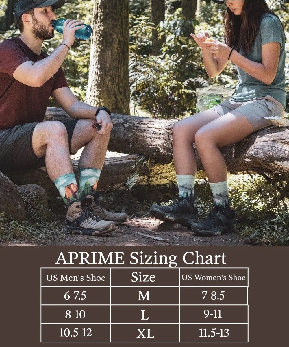 Forest Eco-Cafe Socks | Aprime - Wake Concept Store