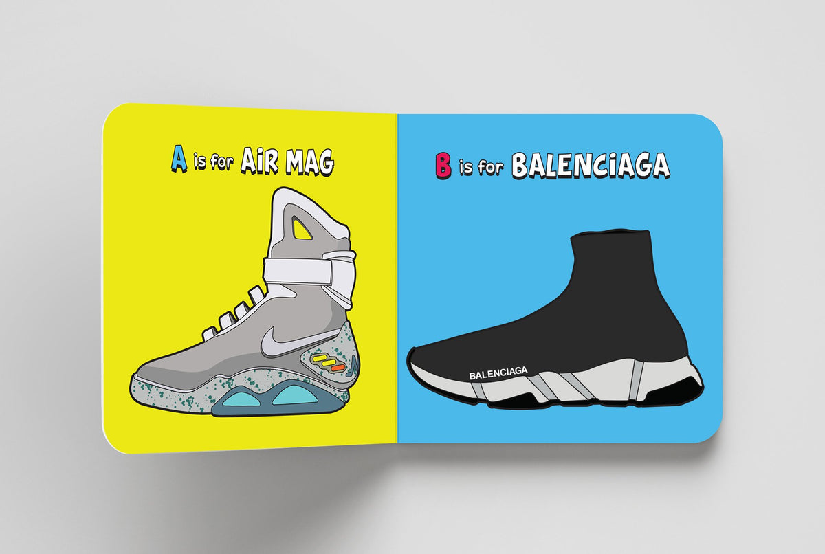A to Yeezy - ABCs for the Future Sneakerheads | Diaper Book Club - Wake Concept Store