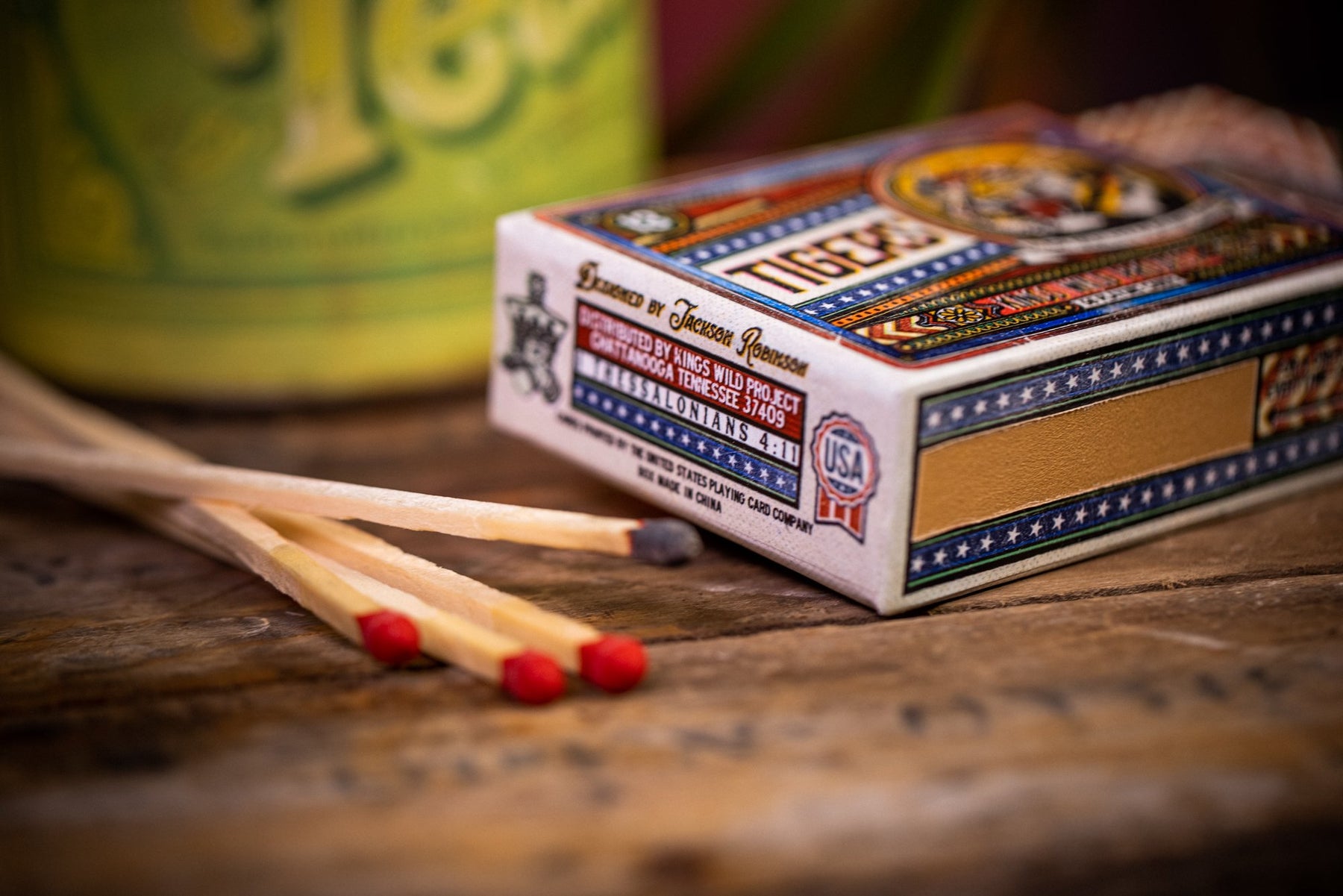 Tiger V2 Matchbox - Limited Edition | Kings Wild Project - Wake.HK