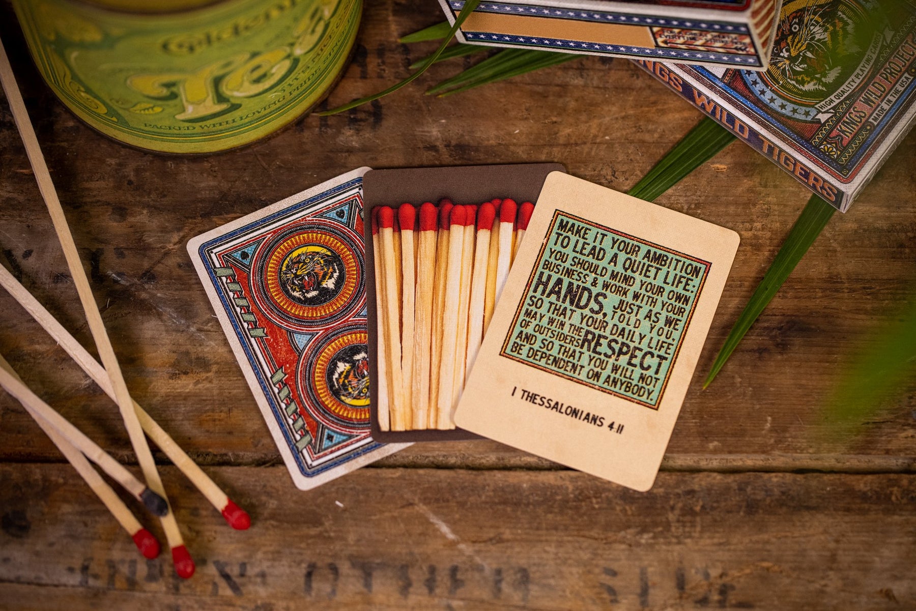 Tiger V2 Matchbox - Limited Edition | Kings Wild Project - Wake.HK