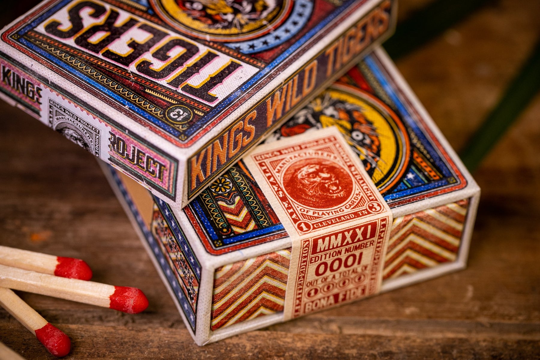 Tiger V2 Matchbox - Limited Edition | Kings Wild Project - Wake.HK