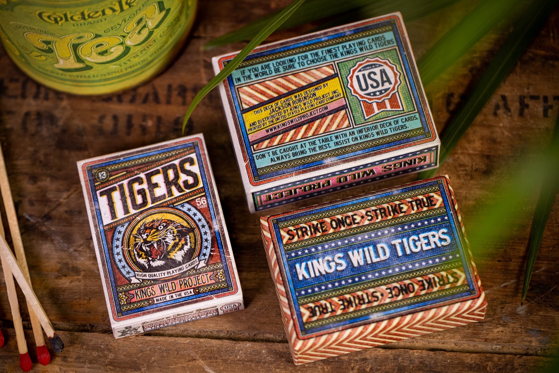 Tiger V2 Matchbox - Limited Edition | Kings Wild Project - Wake.HK