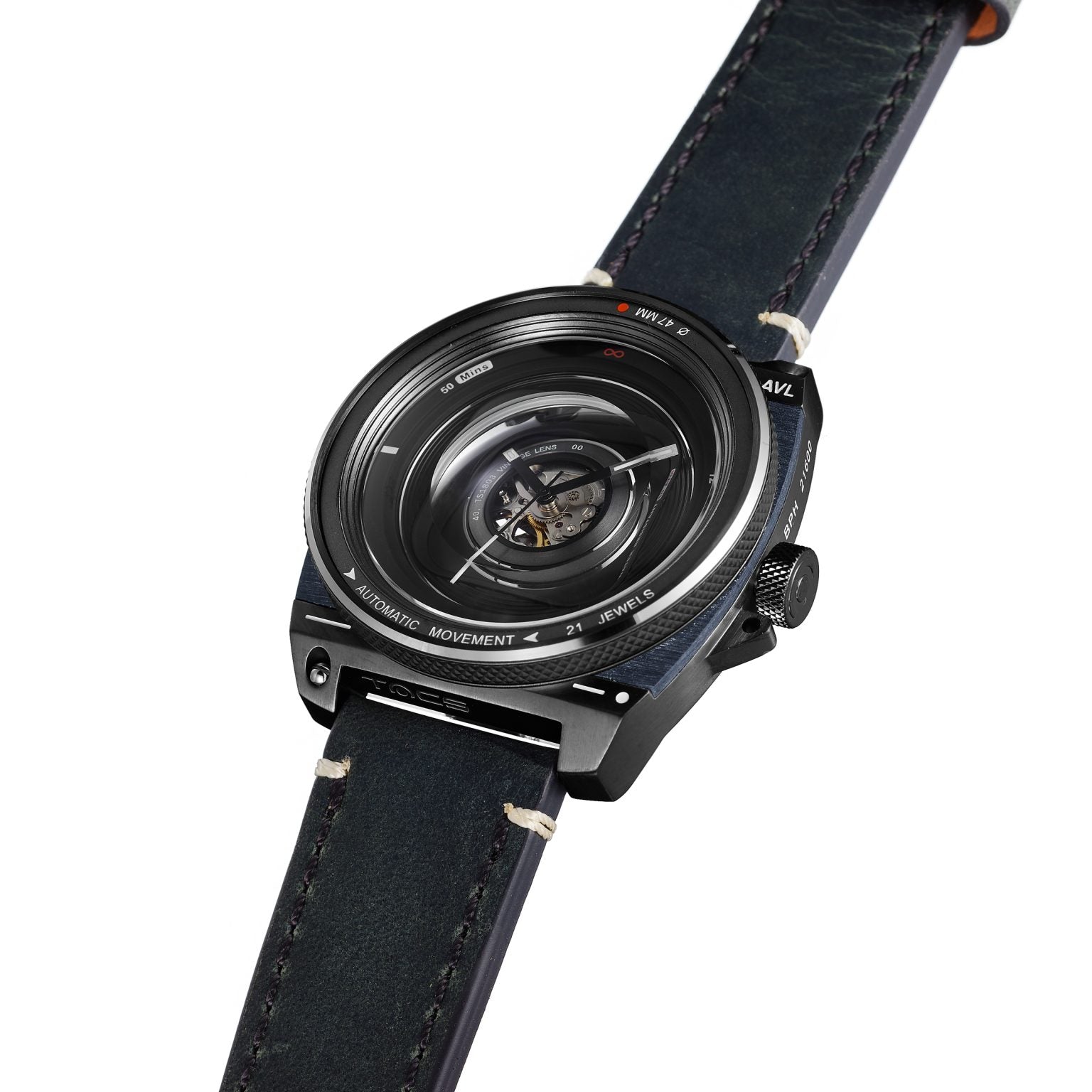 Automatic Vintage Lens II - Leather | TACS - Wake Concept Store