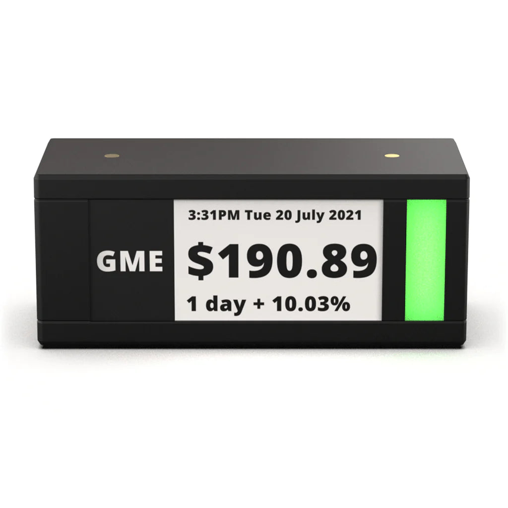 Physical Real-time Stock Ticker Display | TickrMeter - Wake Concept Store
