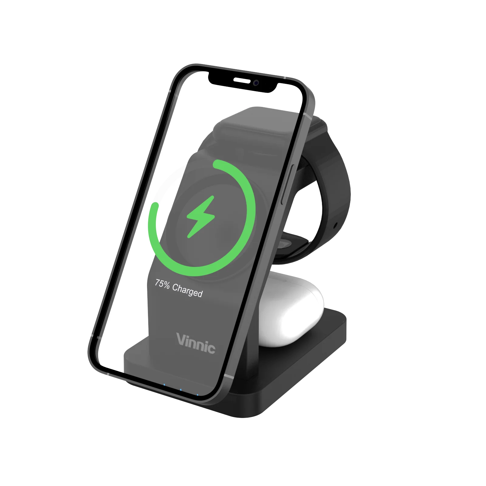 Magsafe 3-in-1 Magnetic Wireless Charger | Vinnic Power - Wake Concept Store