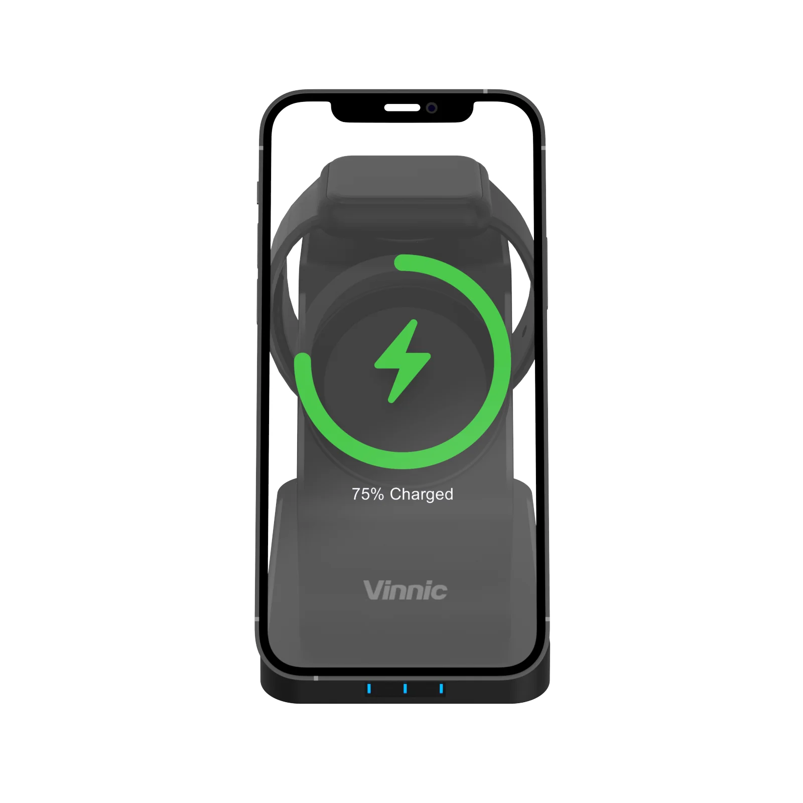 Magsafe 3-in-1 Magnetic Wireless Charger | Vinnic Power - Wake Concept Store
