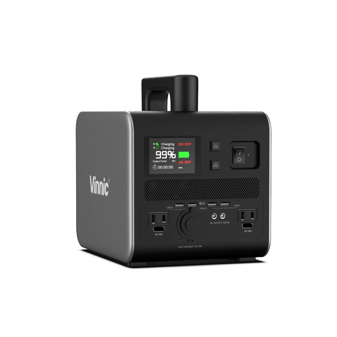 Portable Power Station PS700W-512Wh 160,000mAh | Vinnic Power - Wake Concept Store