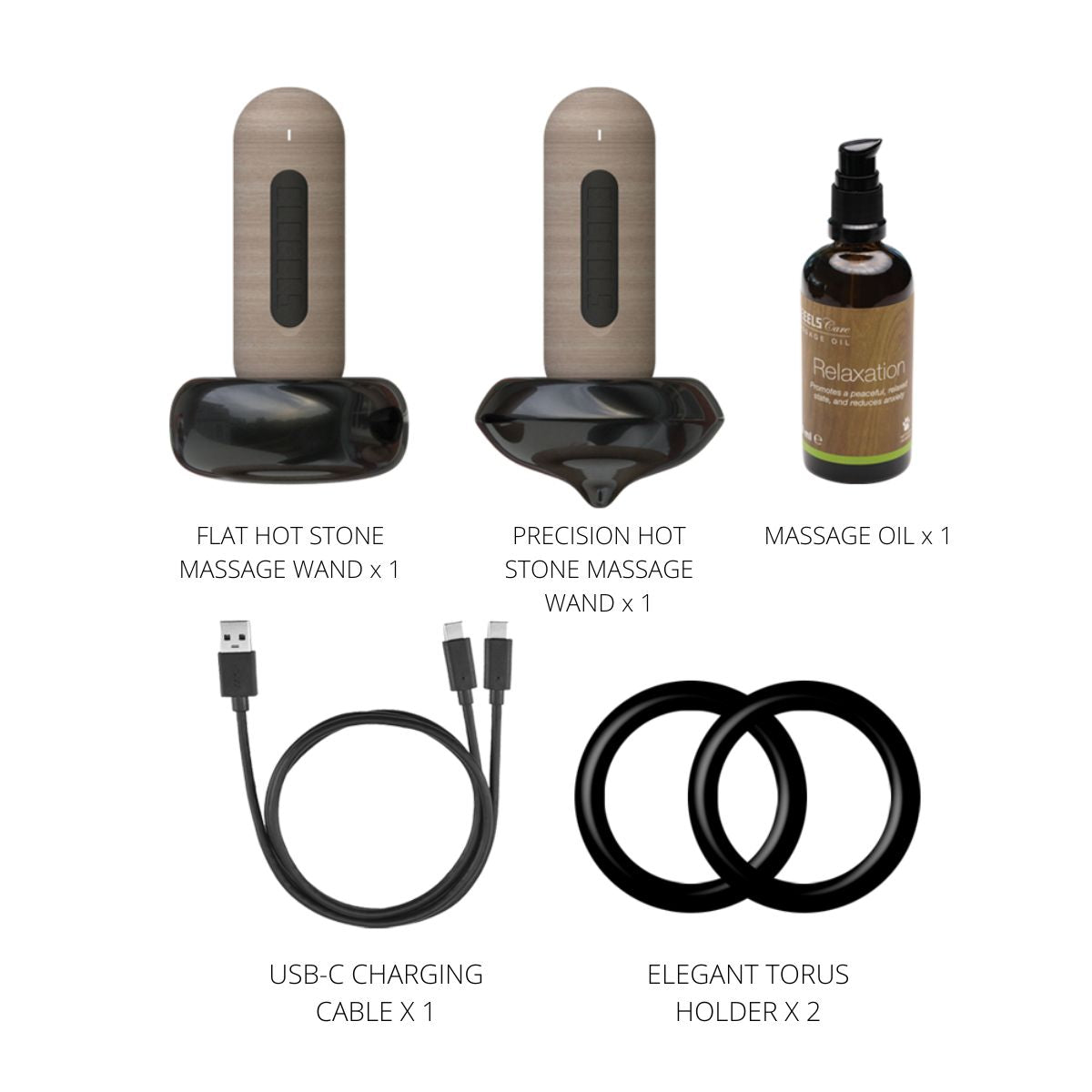 S2 Hot Stone Massage Wand Collection | Eleeels - Wake Concept Store