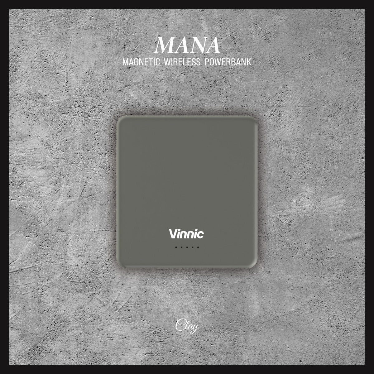 Mana Magsafe Magnetic Wireless Power Bank 10,000mAh | Vinnic Power - Wake Concept Store