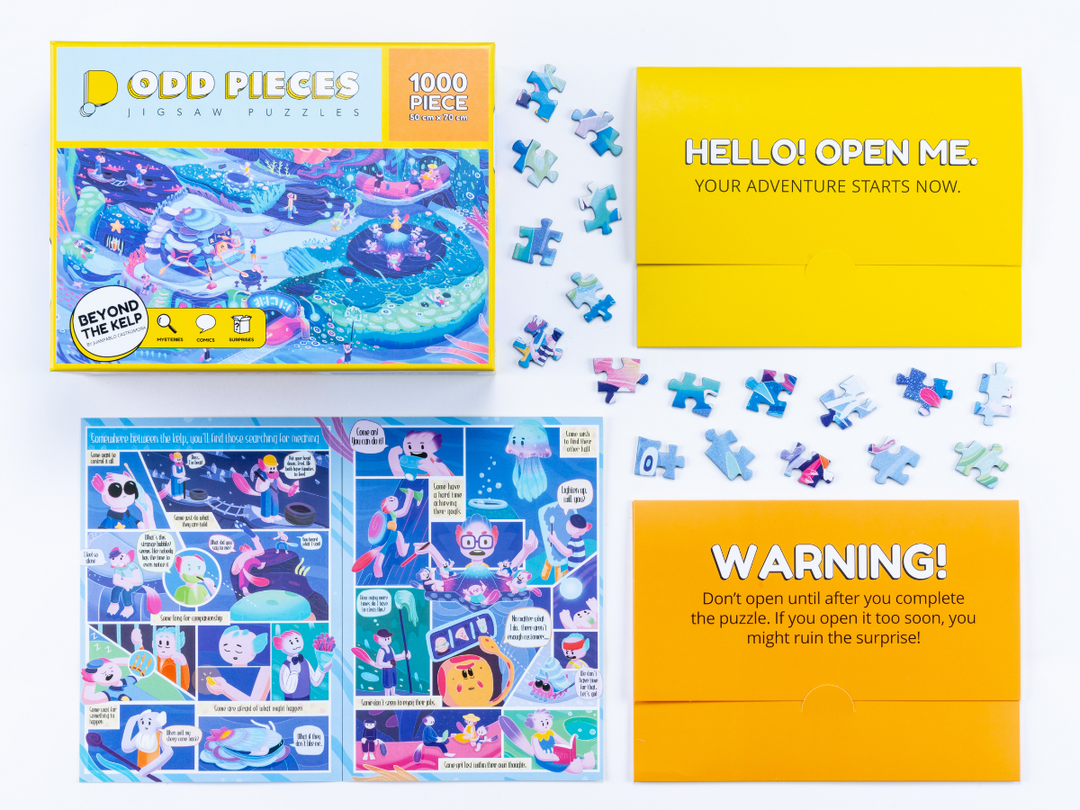 Beyond the Kelp Mystery Jigsaw Puzzles | Odd Pieces - Wake Concept Store