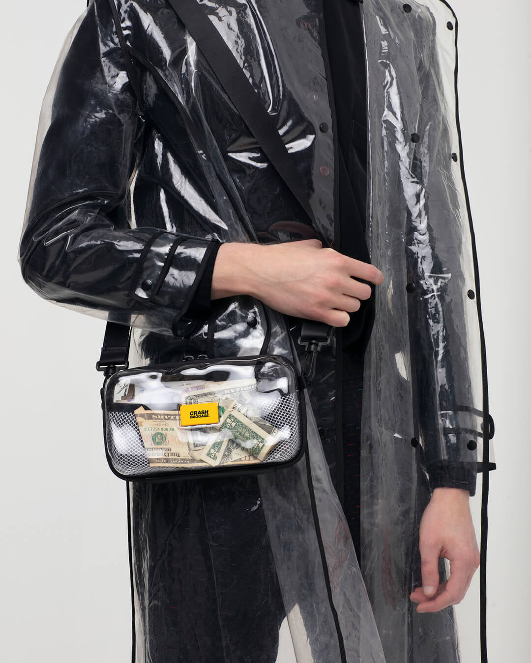 Mini Icon Share, Clear Mini Bag | Crash Baggage - Wake Concept Store