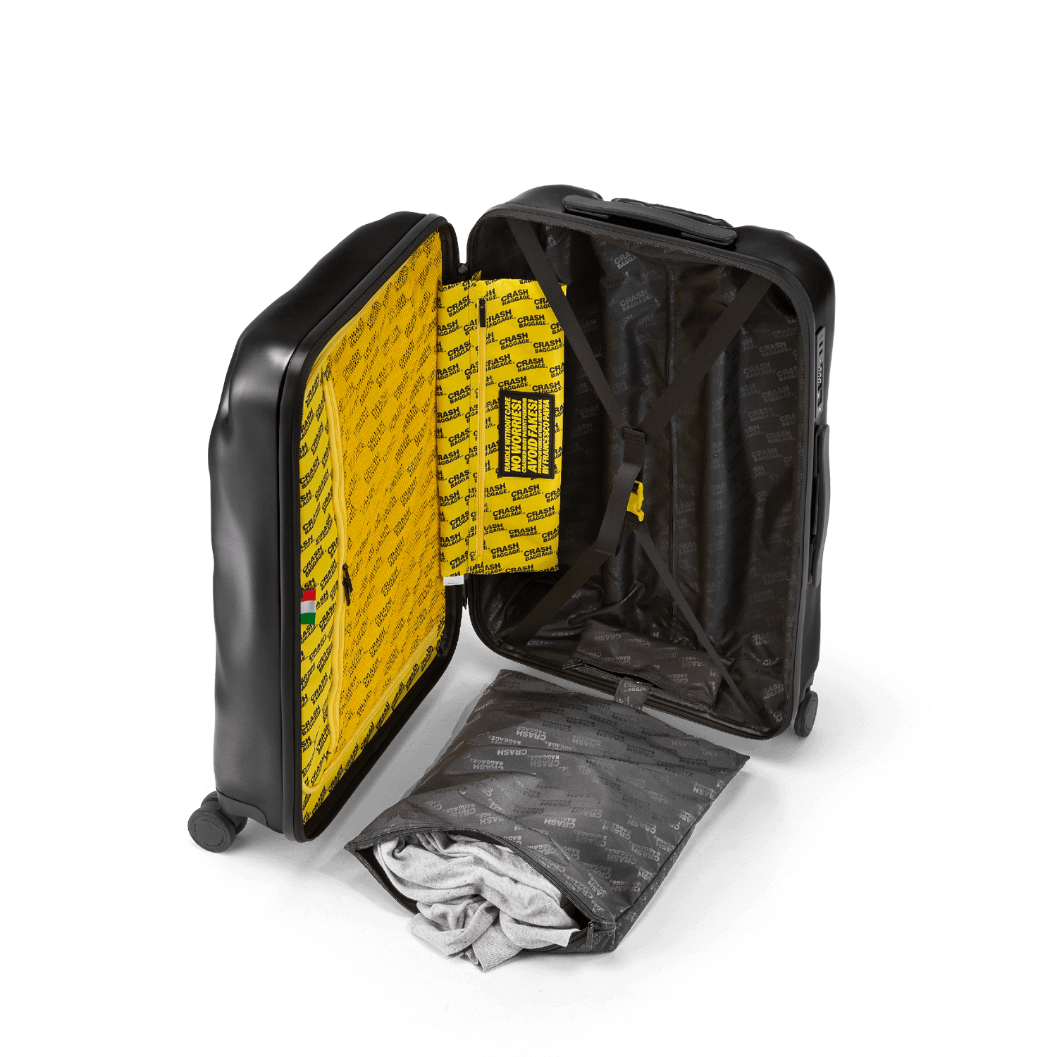 Icon, Medium 4 Wheels Suitcase | Crash Baggage - Wake Concept Store