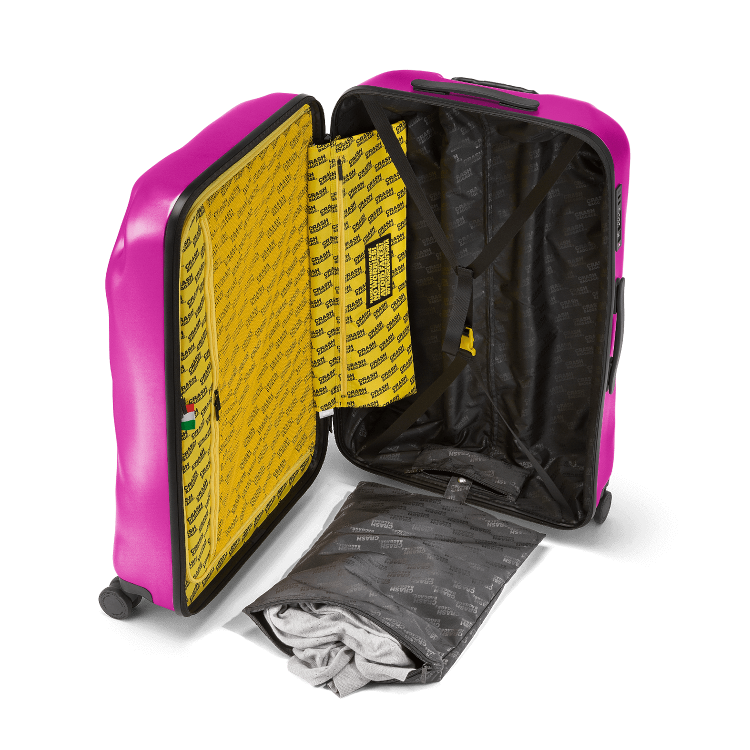 Icon, Large 4 Wheels Suitcase | Crash Baggage - Wake Concept Store