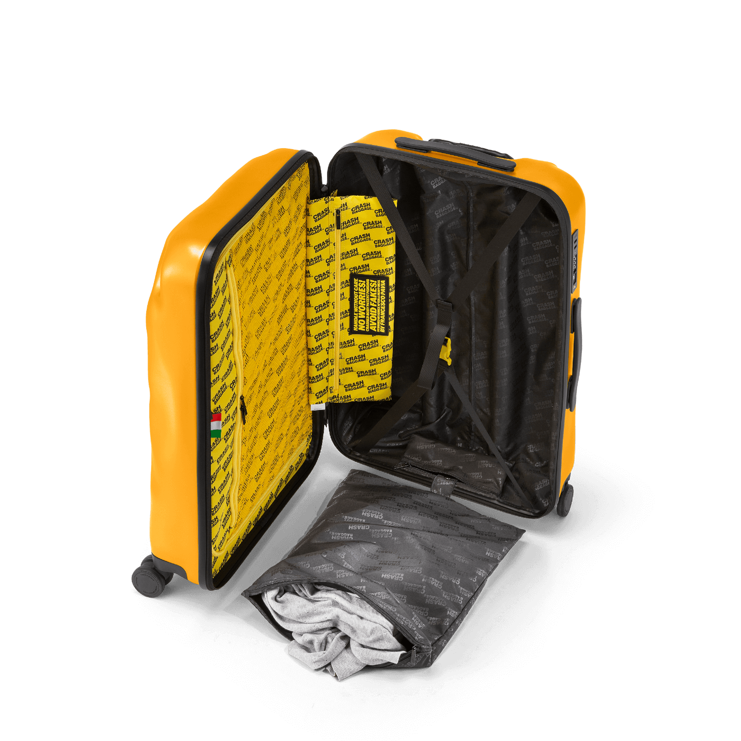 Icon, Medium 4 Wheels Suitcase | Crash Baggage - Wake Concept Store