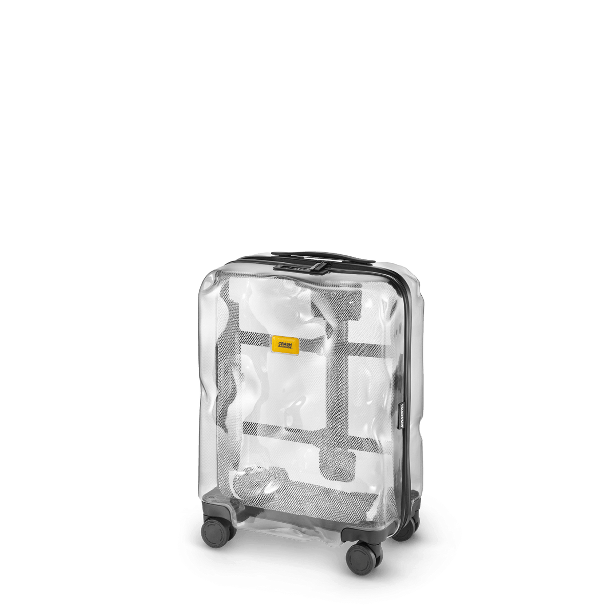 Share, Clear Cabin 4 Wheels Suitcase | Crash Baggage - Wake Concept Store
