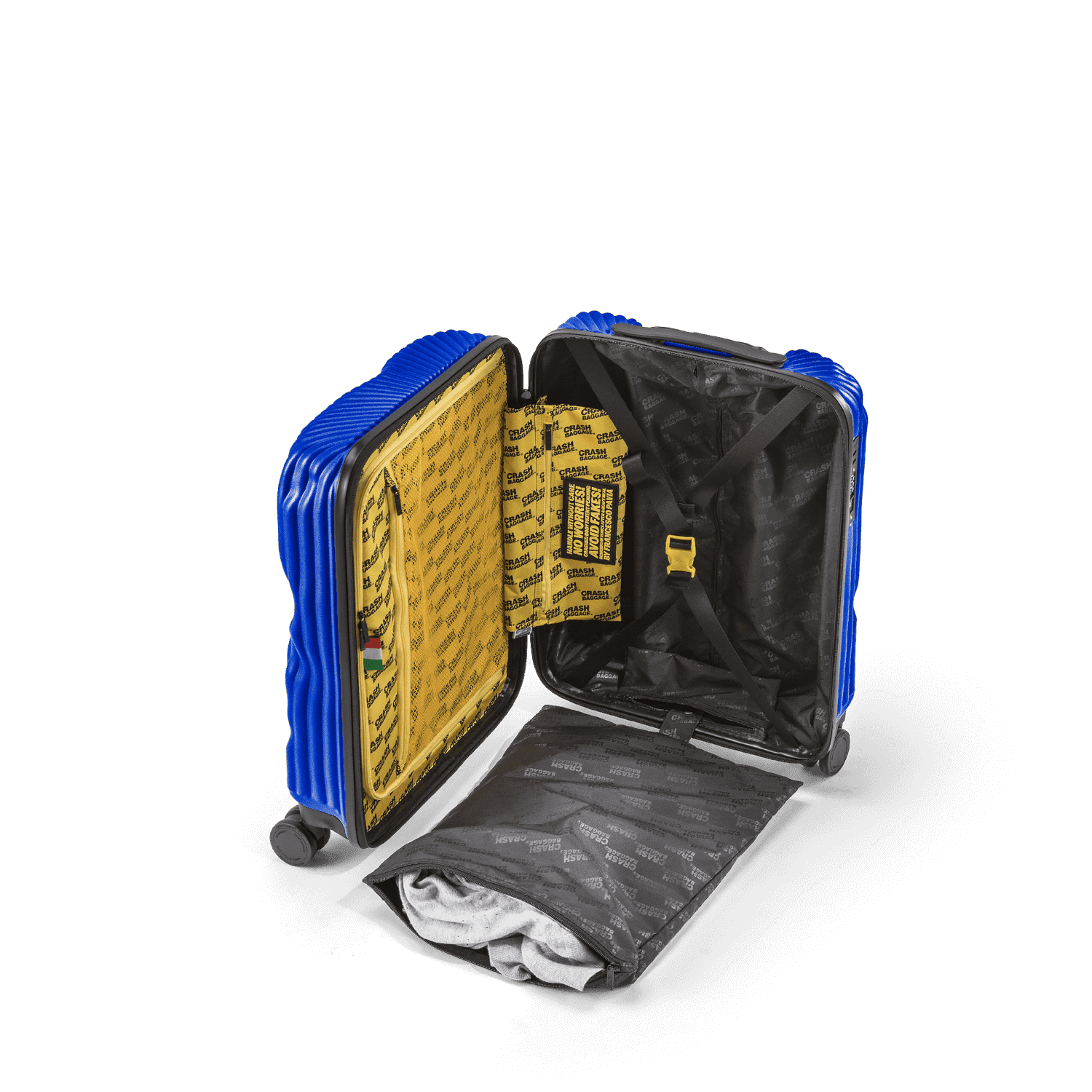 Stripe, Cabin 4 Wheels Suitcase | Crash Baggage - Wake Concept Store