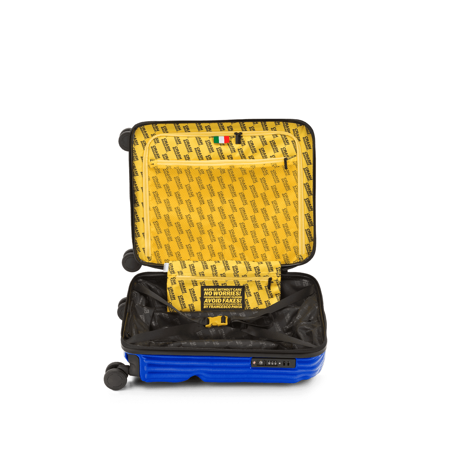 Stripe, Cabin 4 Wheels Suitcase | Crash Baggage - Wake Concept Store