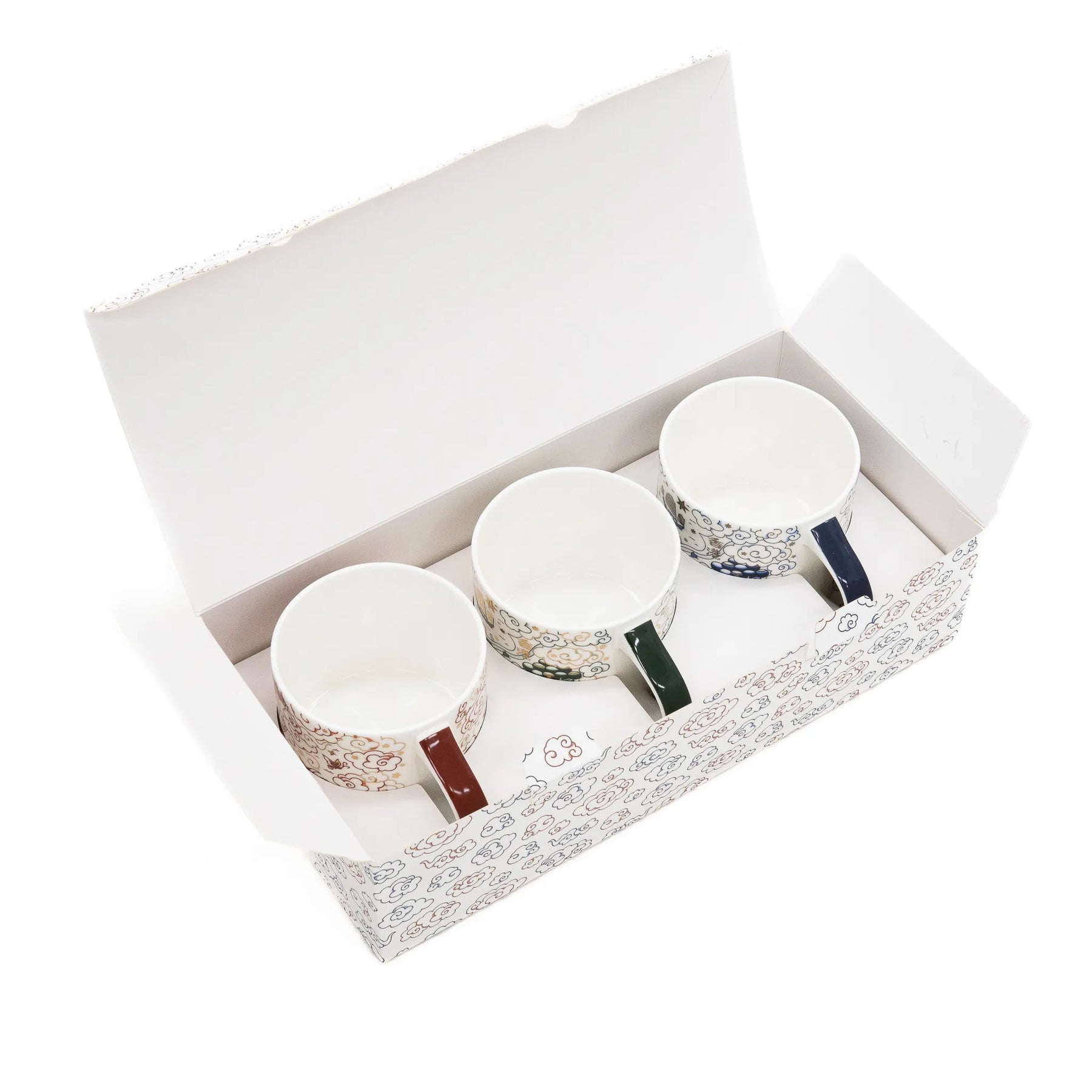 Hong Kong Willow Festive Mugs, Set Of 3 by Faux | Young Soy - Wake Concept Store