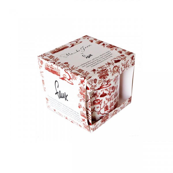 Hong Kong Toile Mug, Red by Faux | Young Soy - Wake Concept Store