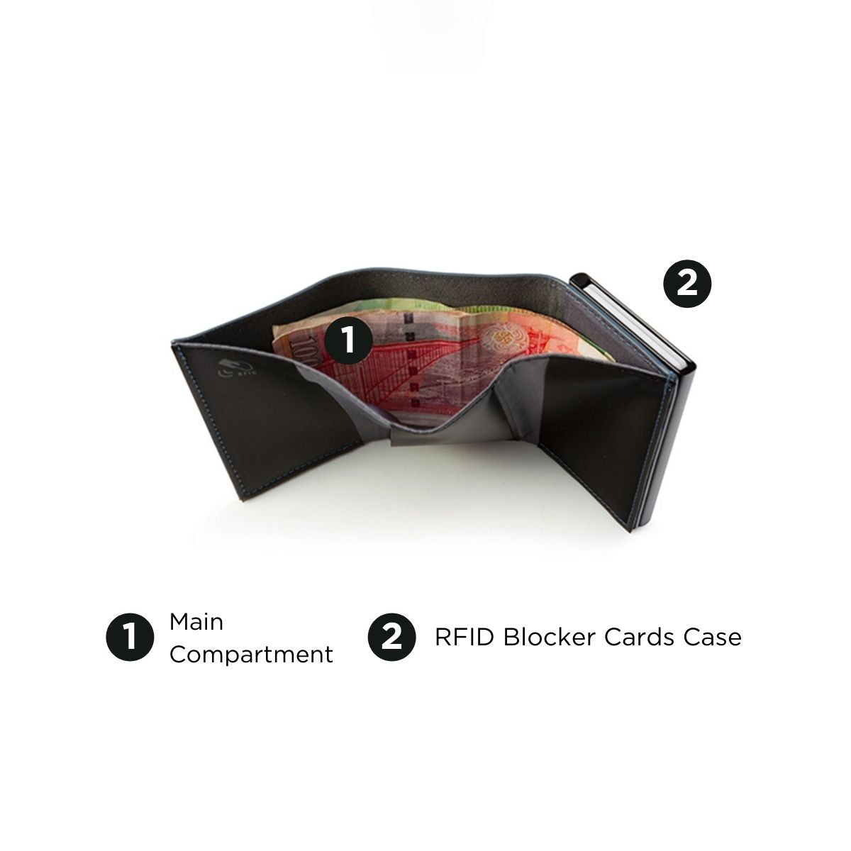 NIID Slide II Vegan Leather Mini Wallet | NIID - Wake Concept Store
