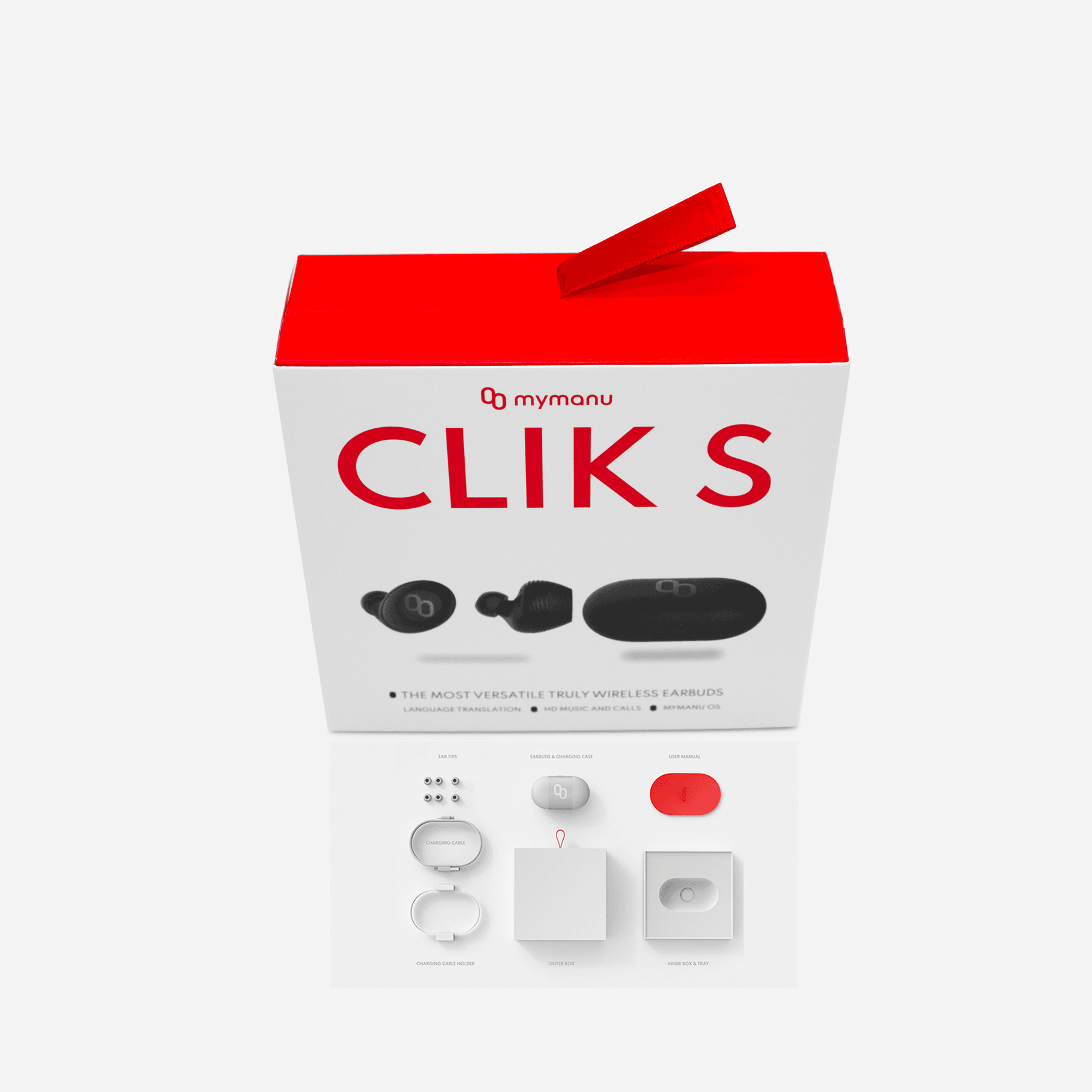 CLIK S Translation Wireless Earbuds | Mymanu - Wake Concept Store