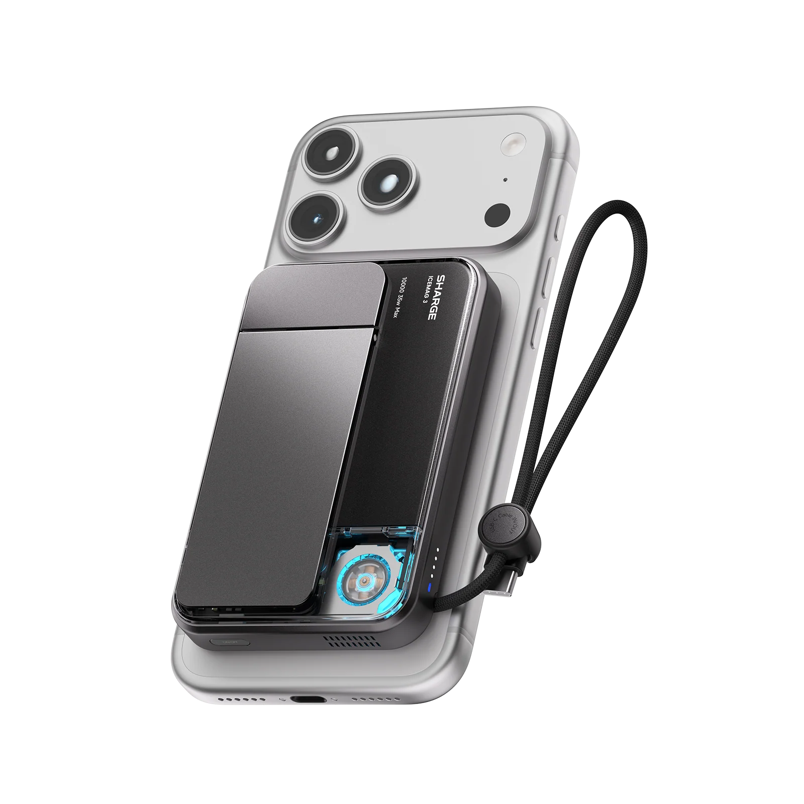 ICEMAG 3 Magnetic Power Bank 10000mAh Qi2 25W with Active Cooling System