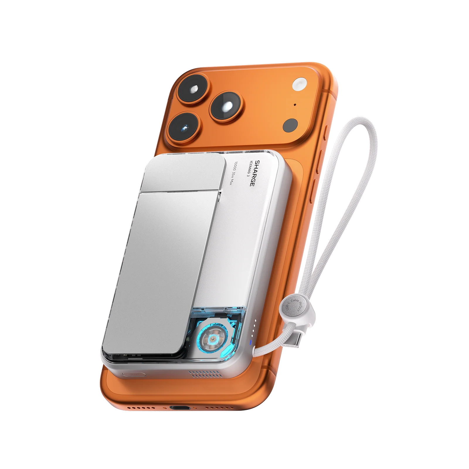 ICEMAG 3 Magnetic Power Bank 10000mAh Qi2 25W with Active Cooling System