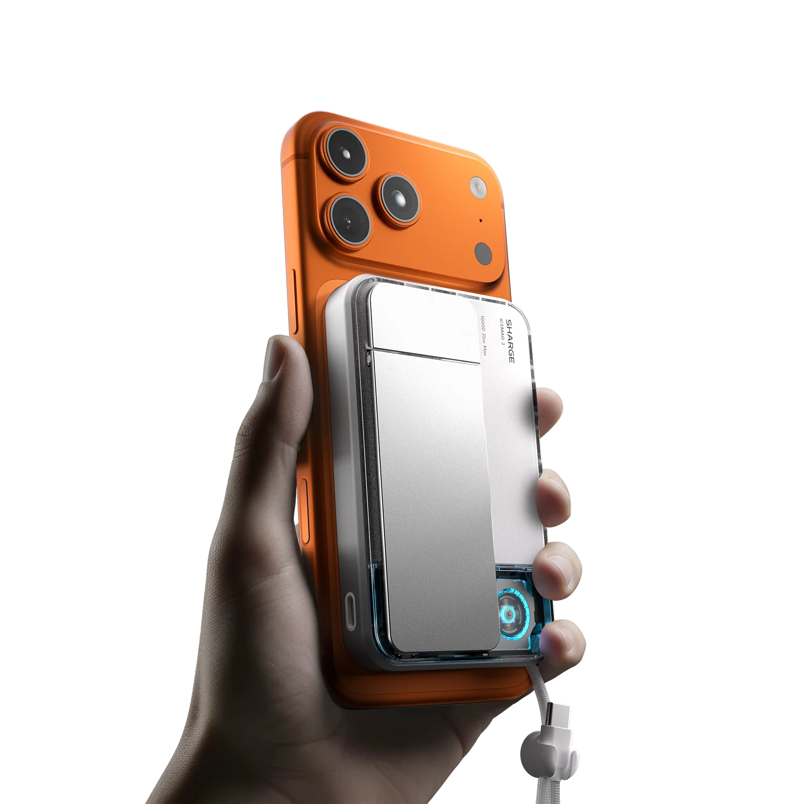 ICEMAG 3 Magnetic Power Bank 10000mAh Qi2 25W with Active Cooling System