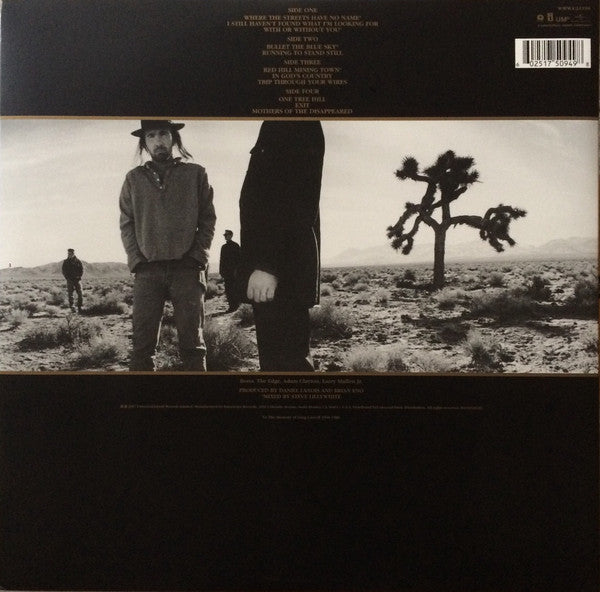 U2 : The Joshua Tree (2xLP, Album, RE, RM)