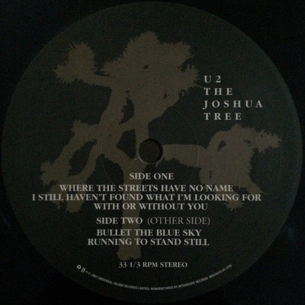 U2 : The Joshua Tree (2xLP, Album, RE, RM)