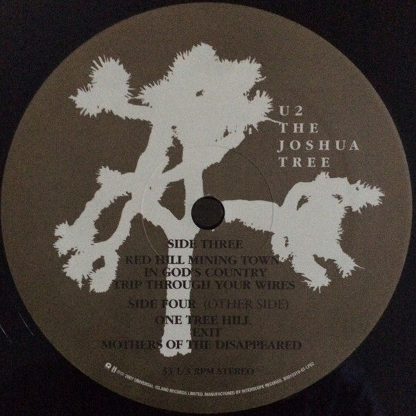 U2 : The Joshua Tree (2xLP, Album, RE, RM)