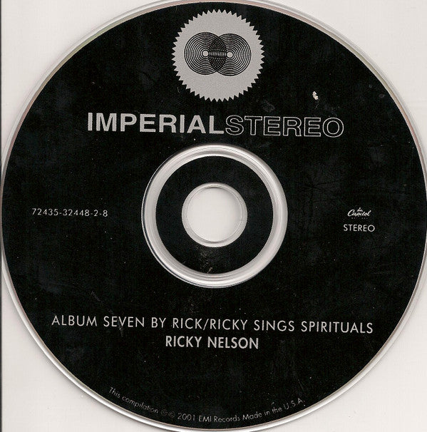 Ricky Nelson (2) : Album Seven By Rick / Ricky Sings Spirituals (CD, Comp, RM)