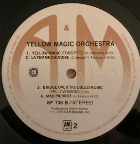 Yellow Magic Orchestra : Yellow Magic Orchestra (LP, Album)