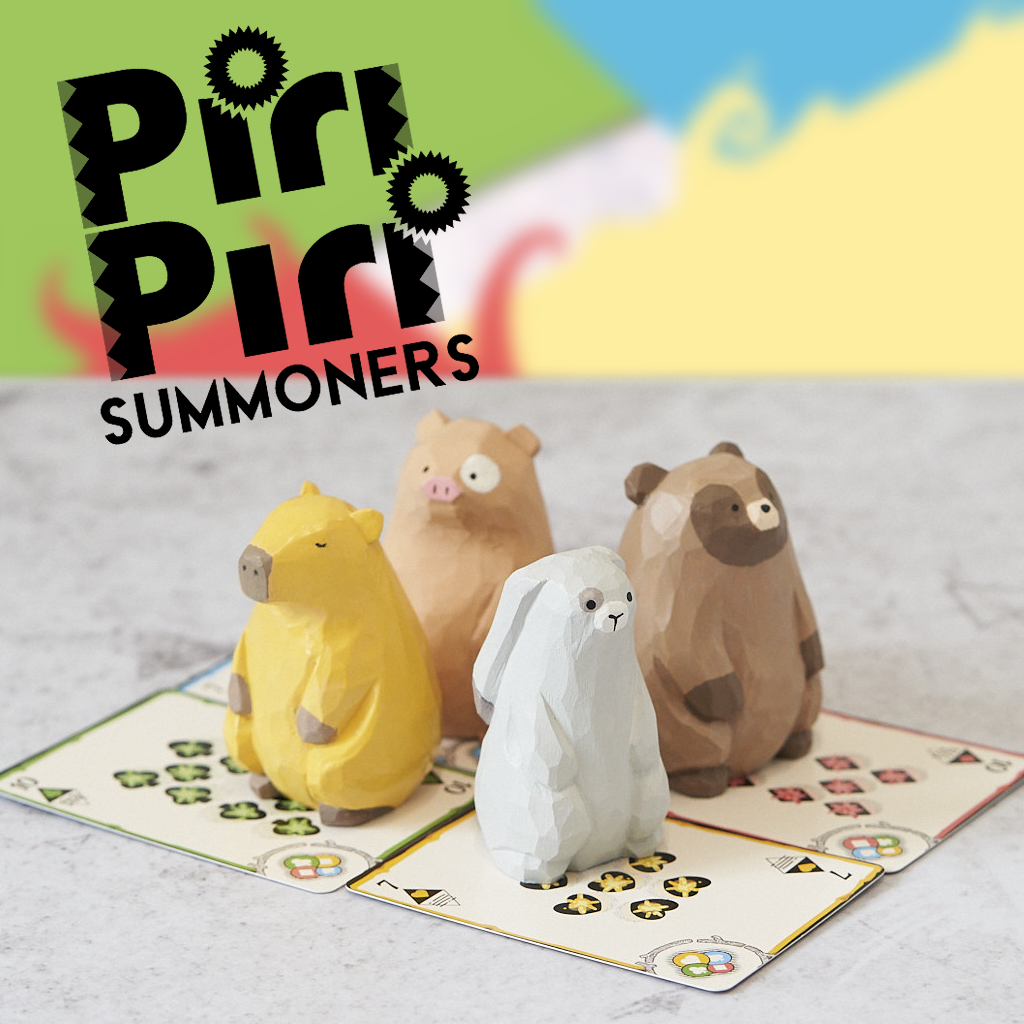 Piri Piri Summoners - Handcrafted Wooden Meeple Strategy Game
