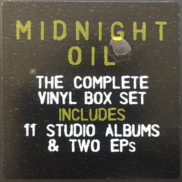 Midnight Oil : The Complete Vinyl Box Set (LP, Album, RE, RM + LP, Album, RE, RM + LP, Album,)