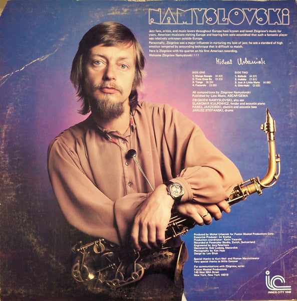 Zbigniew Namyslovski* : Namyslovski (LP, Album)