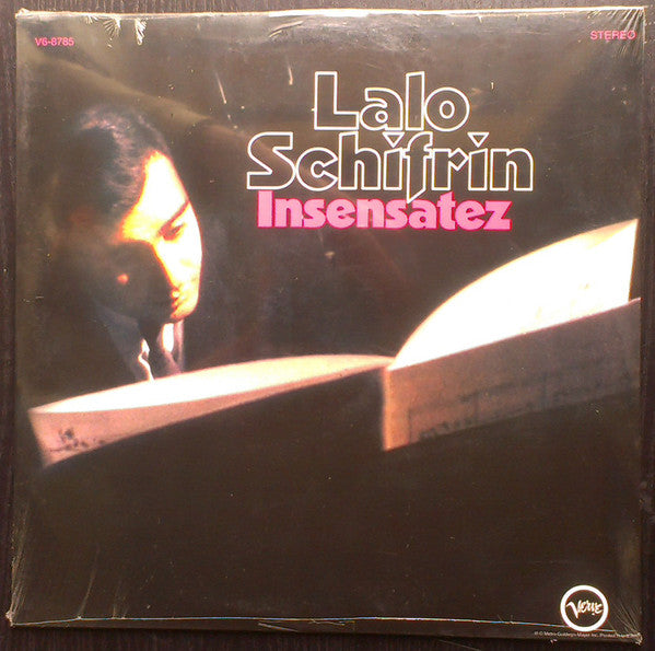 Lalo Schifrin : Insensatez (LP, Album, RE, 180)