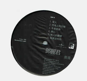 鄧麗君* : 償還 (LP, Album, Num, RE, RM, 180)