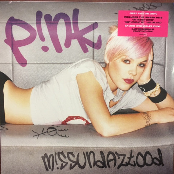 P!NK : M!ssundaztood (2xLP, Album, Ltd, RE, RM, Vio)