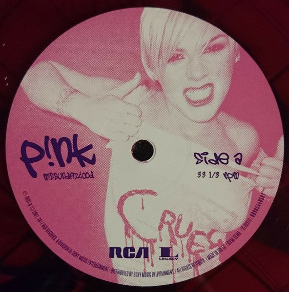 P!NK : M!ssundaztood (2xLP, Album, Ltd, RE, RM, Vio)